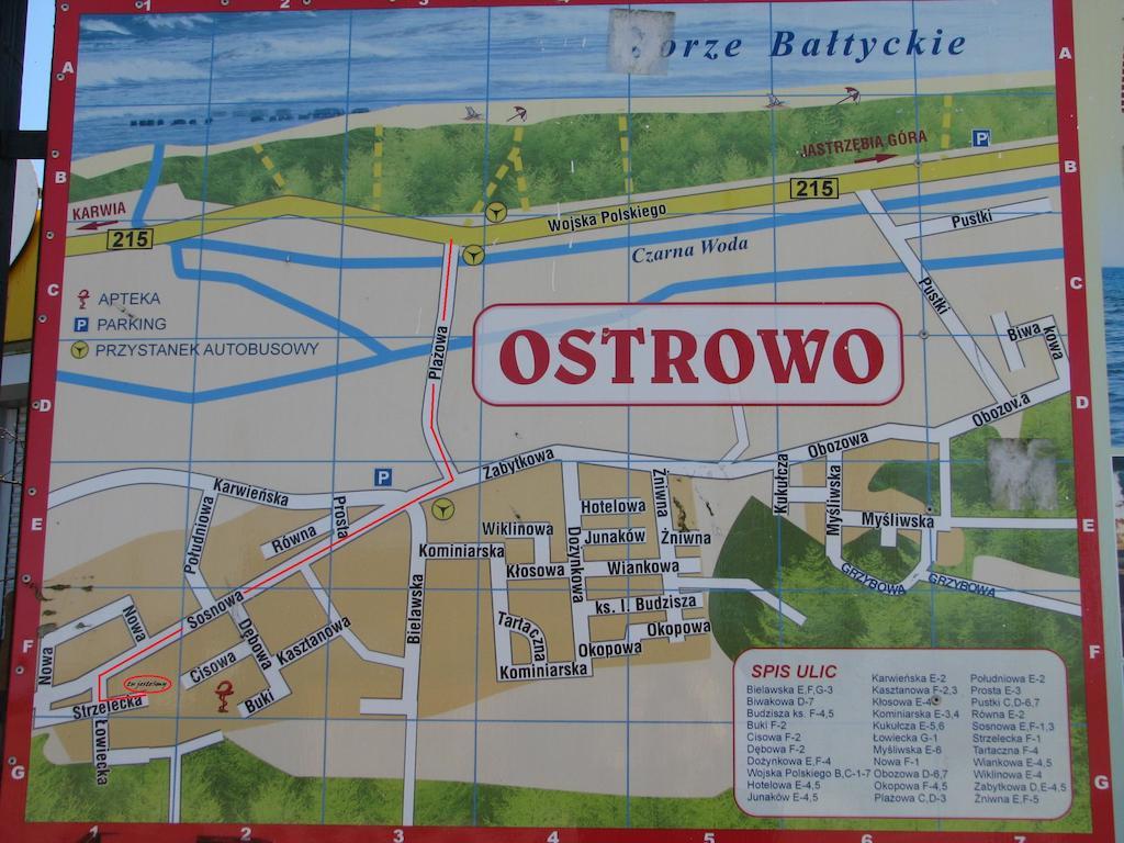 Krzywy Domek W Ostrowie Morza Brzeg Ostrowo (Puck) Exterior foto